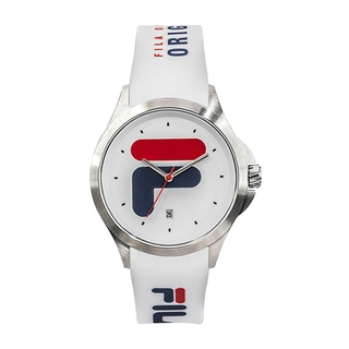 Fila 40mm Unisex Analogue Rubber Sports Watch (38181003) - White