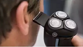 Ergonomic grip for convenient handling