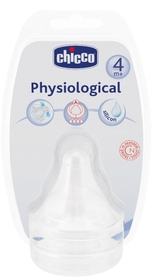 Chicco 2Pc Physiological Silicone Teat