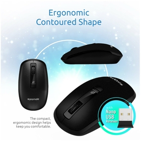 Ergonomic Contoured Shape