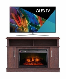 TV Stand With Fireplace