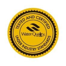 Tested & certified by WQA
