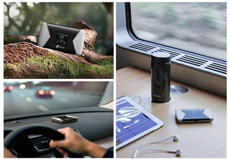 Image result for Your Perfect Daily Wi-Fi Partner The smooth curves and elegant, compact design make the lightweight M7450 perfect for personal travel, business trips, outdoor activities, and everywhere else life takes you.