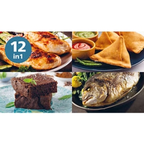 12 cooking methods in one handy appliance