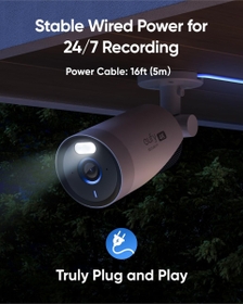 Stable Plug-In Power for 24/7 Recording