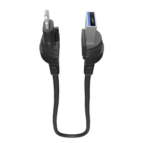 Convertible USB-A To Lightning Lanyard Cable