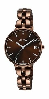 Alba Leather Watch