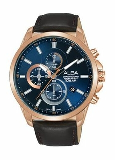 Alba Leather Watch