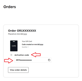 Activation Code