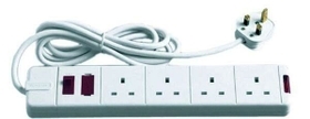 Masterplug 4-Gang Extension