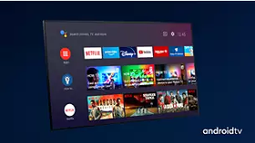 تلفزيون ذكي بكل بساطة بنظام Android.