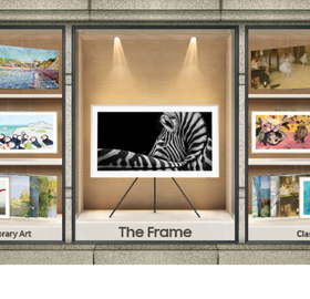 أوقف تشغيل The Frame، ودع أعمالك الفنية المفضلة تضبط حالتك المزاجية.