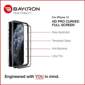 Baykron Antibacterial Tempered Glass Screen Protector
