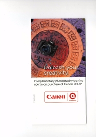 Canon Photography Training Voucher