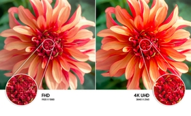 Feel the reality of 4K UHD Resolution