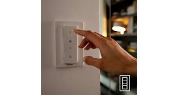 Hue dimmer switch included