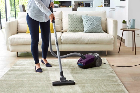 The Super Clean Air filter retains more than 99% of the particles