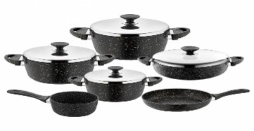 Saflon 10 Pieces Cooking Set - GSA038