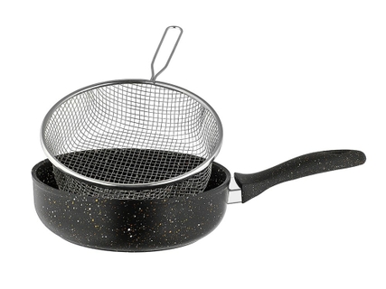 Saflon 28CM Deep Fryer With Basket - GSA061