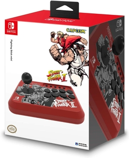 HORI Nintendo Switch Fighting Stick Mini - Street Fighter II Edition