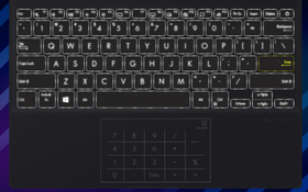 سهولة استخدام لوحة المفاتيح