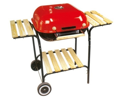 Orange 22-inches Square Grill - (BS-BBQG-28018A)