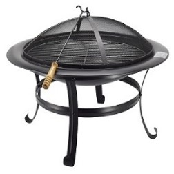 Orange 30-inch Fire Pit Grill - (BB01OF760E)
