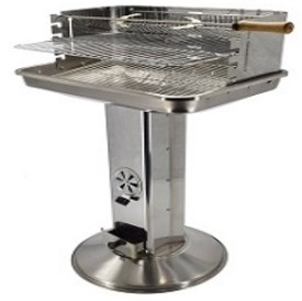 Orange Stainless Steel Stand Grill - (BB02GR3838LS)