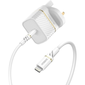 OtterBox UK Wall Charger Bundle USB-C 18W - USB-PD + Cable C-Lightning 1M 