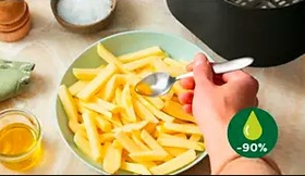 Fry with up to 90% less fat
