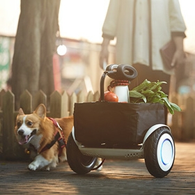 Let the Segway S-PLUS Carry Your Stuff