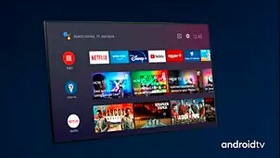Simply smart. Android TV.
