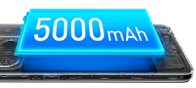 5000mAh Big & Durable Battery