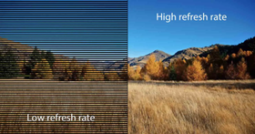 Faster Refresh Rate