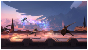 Dash into a stylish and thrilling action-adventure platformer