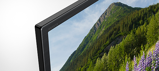 Narrow aluminium look frame