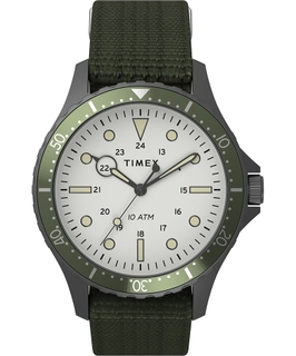 Timex 41mm Gent's Analog Fabric Watch