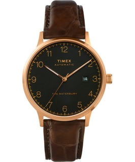Timex 40mm Gent's Analog Leather Watch - (TW2T70100)
