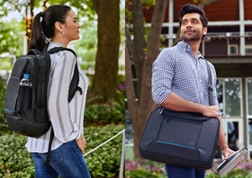 The backpack designed with the environment in mind