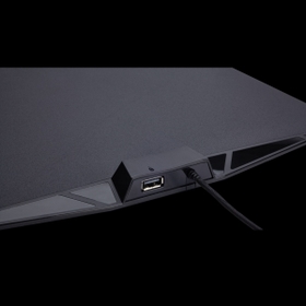 FREE YOUR USB. PBUILT-IN USB PASS-THROUGH