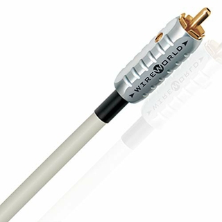 Wireworld Solstice 8 RCA to RCA Stereo Subwoofer Cable - 4 Meters