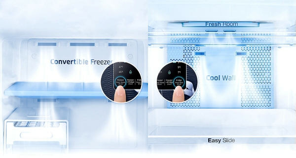 Fast cooling and freezing