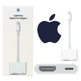 Apple Lightning Digital AV Adapter - White (MD826ZM/A) – Level Up