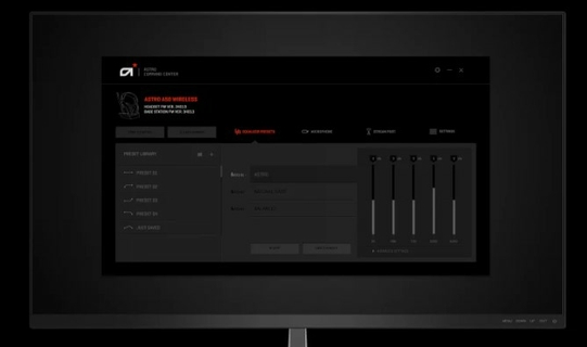 astro headset software