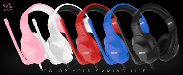 Sades shaman gaming headset - blue price in Kuwait