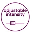 Adjustable intensity