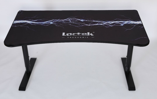 Loctek HT811 Height Adjustable Gaming Desk Hand Crank