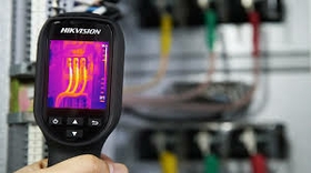 استخدام Thermogaphy المحمولة