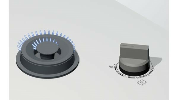Bosch 90CM Hard Glass Gas Cooking Hob