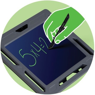 Writes and erases electronically